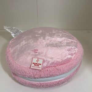 NWT Target Pink Macaron Decorative Pillow